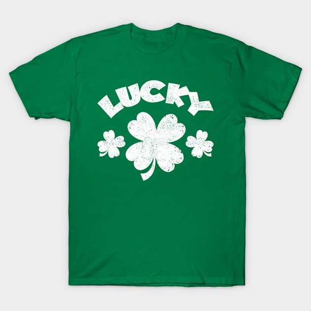 Funny T-Shirt Lacky Happy St Patrick's Day T-Shirt by SparkStyleStore